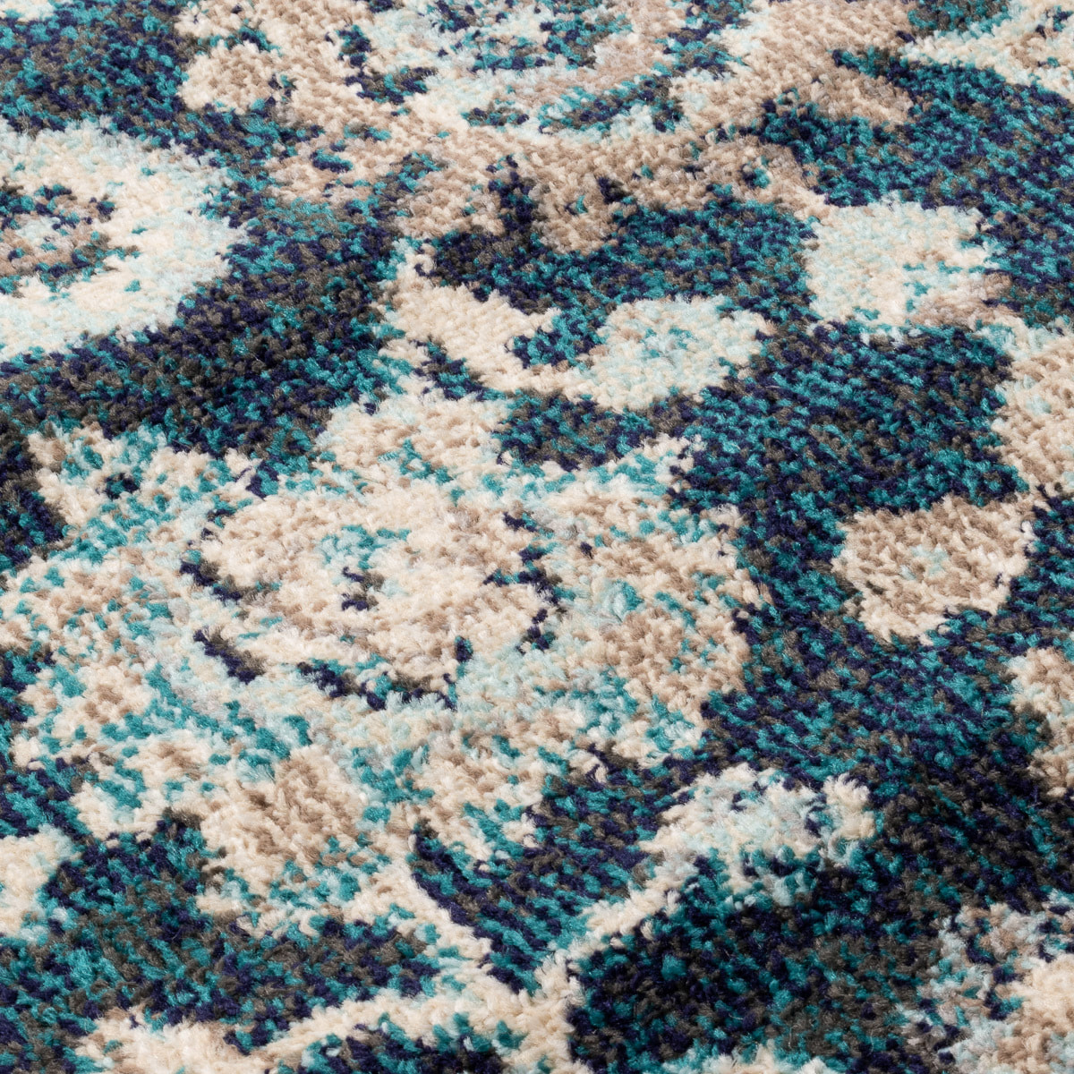 Anatolia - Tapis de salon vintage, bleu