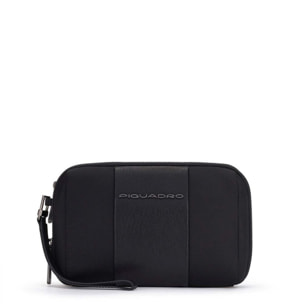 Piquadro Pochette uomo a due scomparti in tessuto riciclato