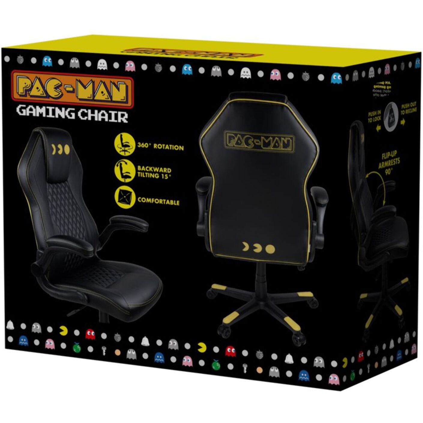 Siège gamer KONIX KX PACMAN GAMING CHAIR