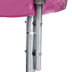 Trampoline réversible avec accessoires -