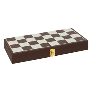 Jeu de backgammon et échec Jule