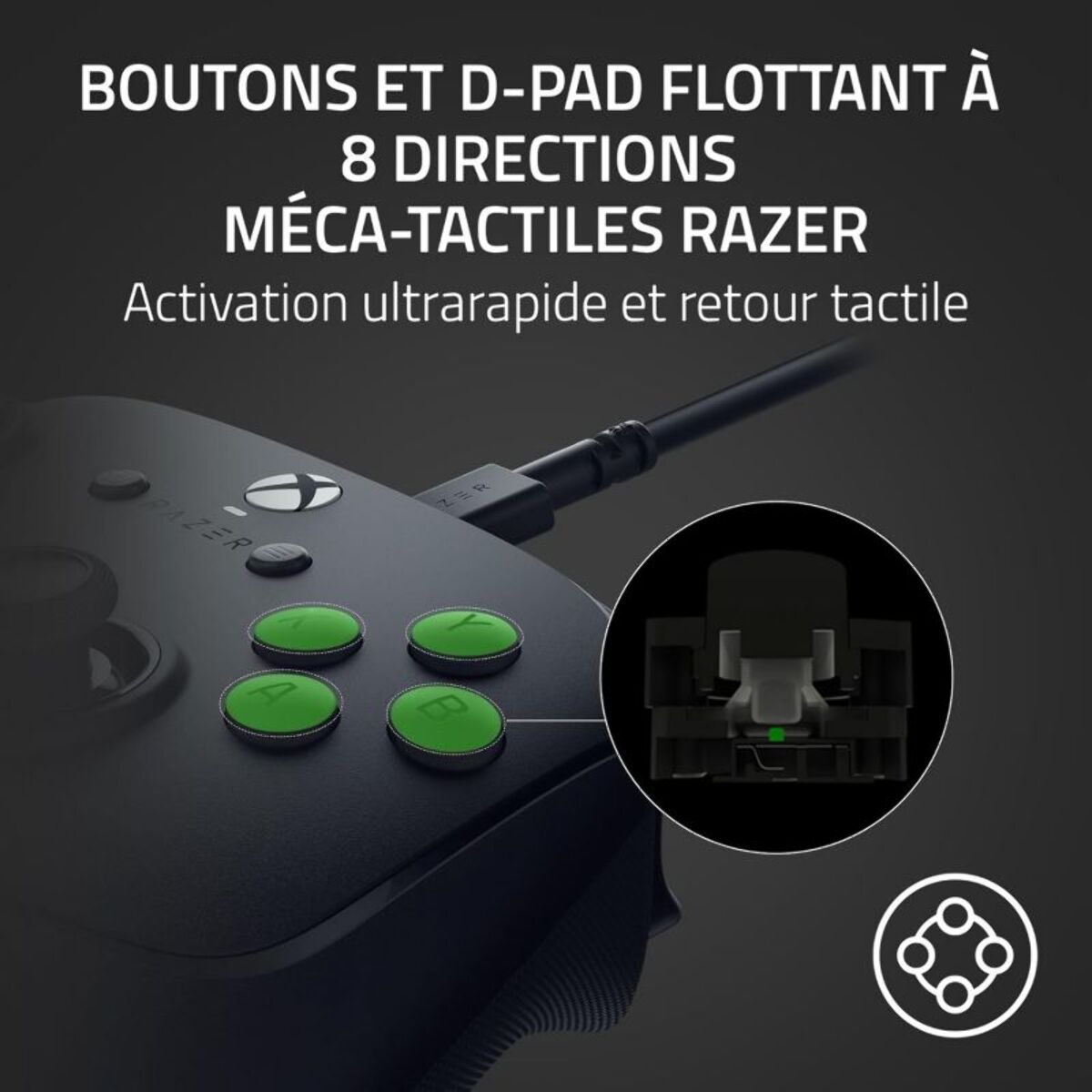 Manette RAZER Wolverine V3 Tournament Ed Noir