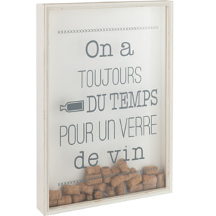 J-Line cadre Bouchons Anglais - bois - beige - large