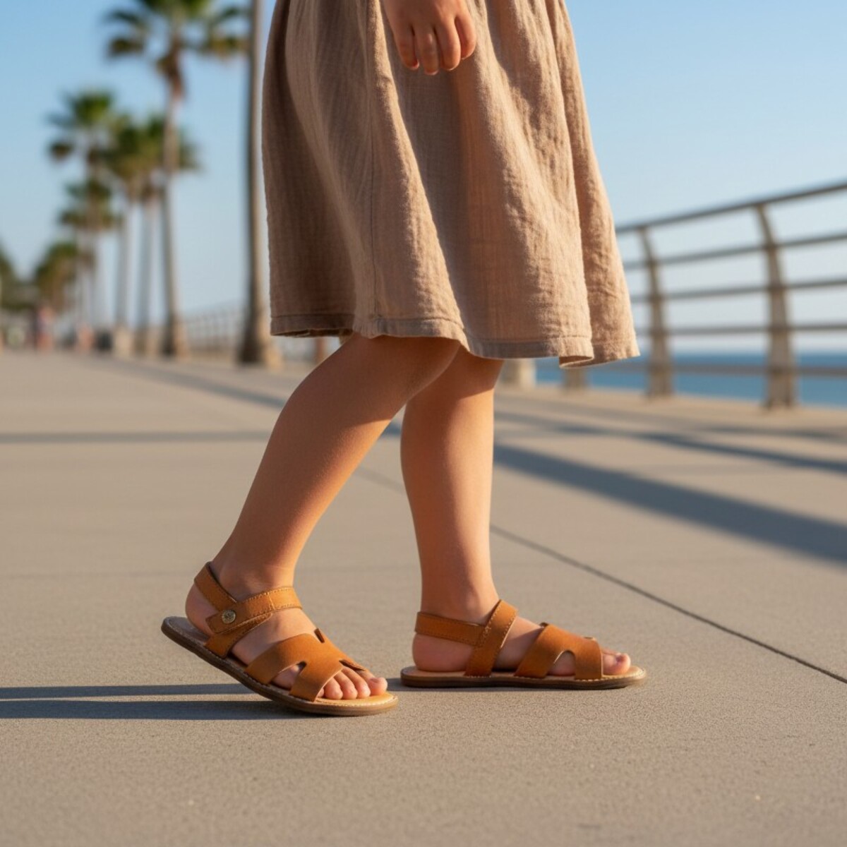 SANDALIA BAREFOOT PIEL CHETTO PALA CUERO