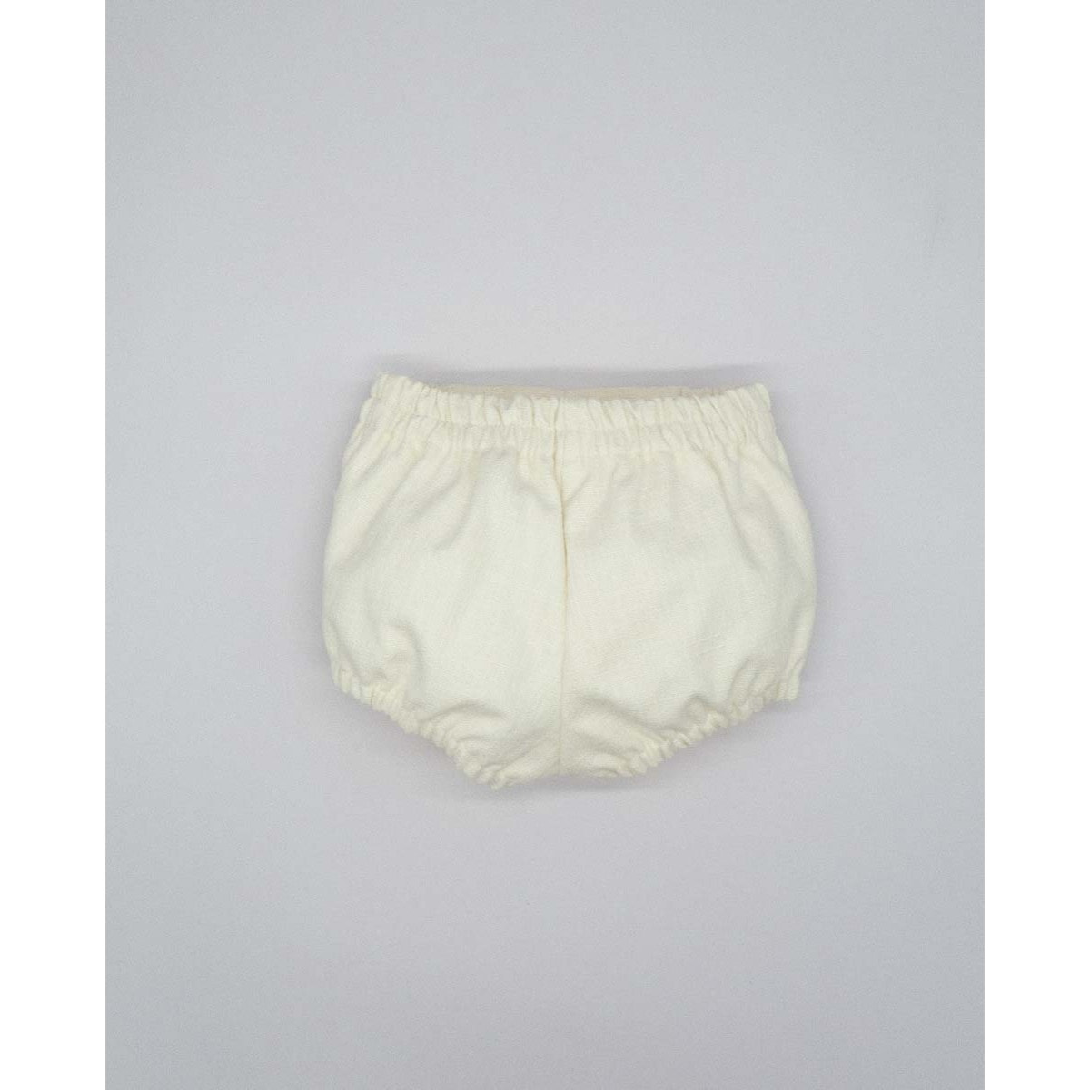 BERMUDA GOMITAS LINO BLANCO