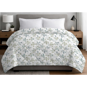 Trapuntino Estivo Leggero 100gr Ideale Primavera/ Estate Disegno Petalo Verde