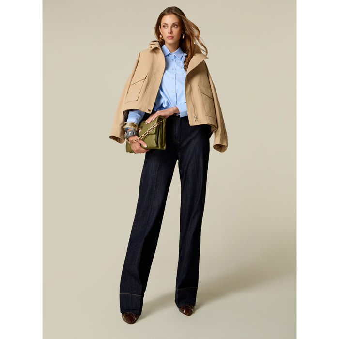 Oltre - Jeans palazzo - Azul