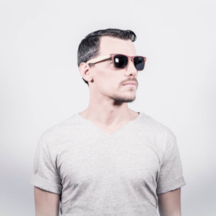 GAFAS DE SOL OCEAN BEACH WOOD de color Marron