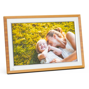 Cadre photo connecté AGFAPHOTO Realiview APF1000WIFI 10 Pouces Bois