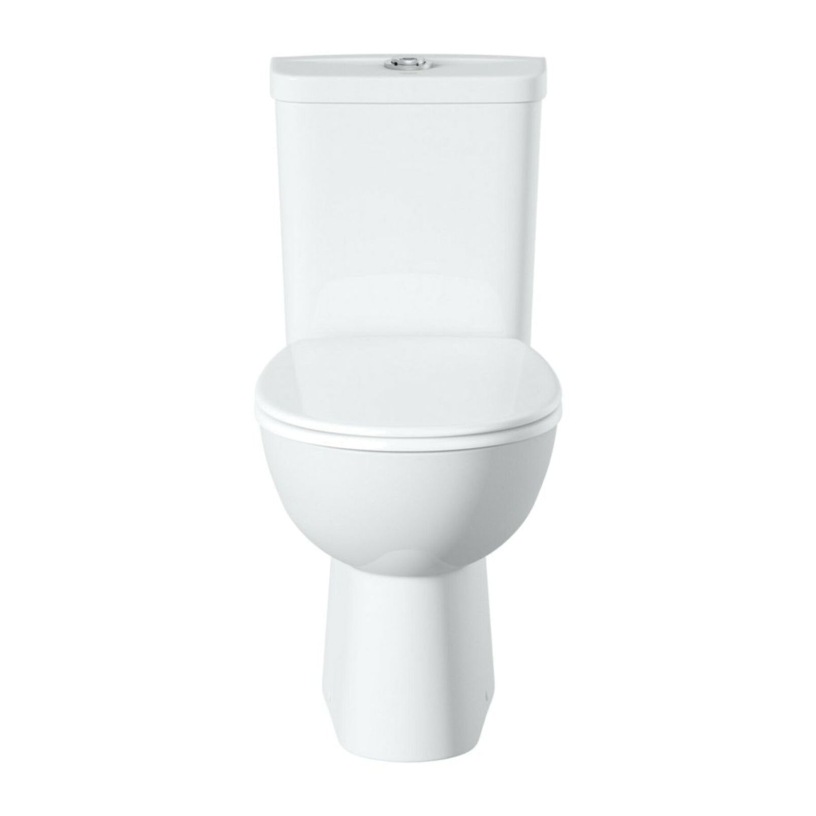 WC à poser avec réservoir et abattant softclose, sans bride, blanc alpin (longueur 70cm)