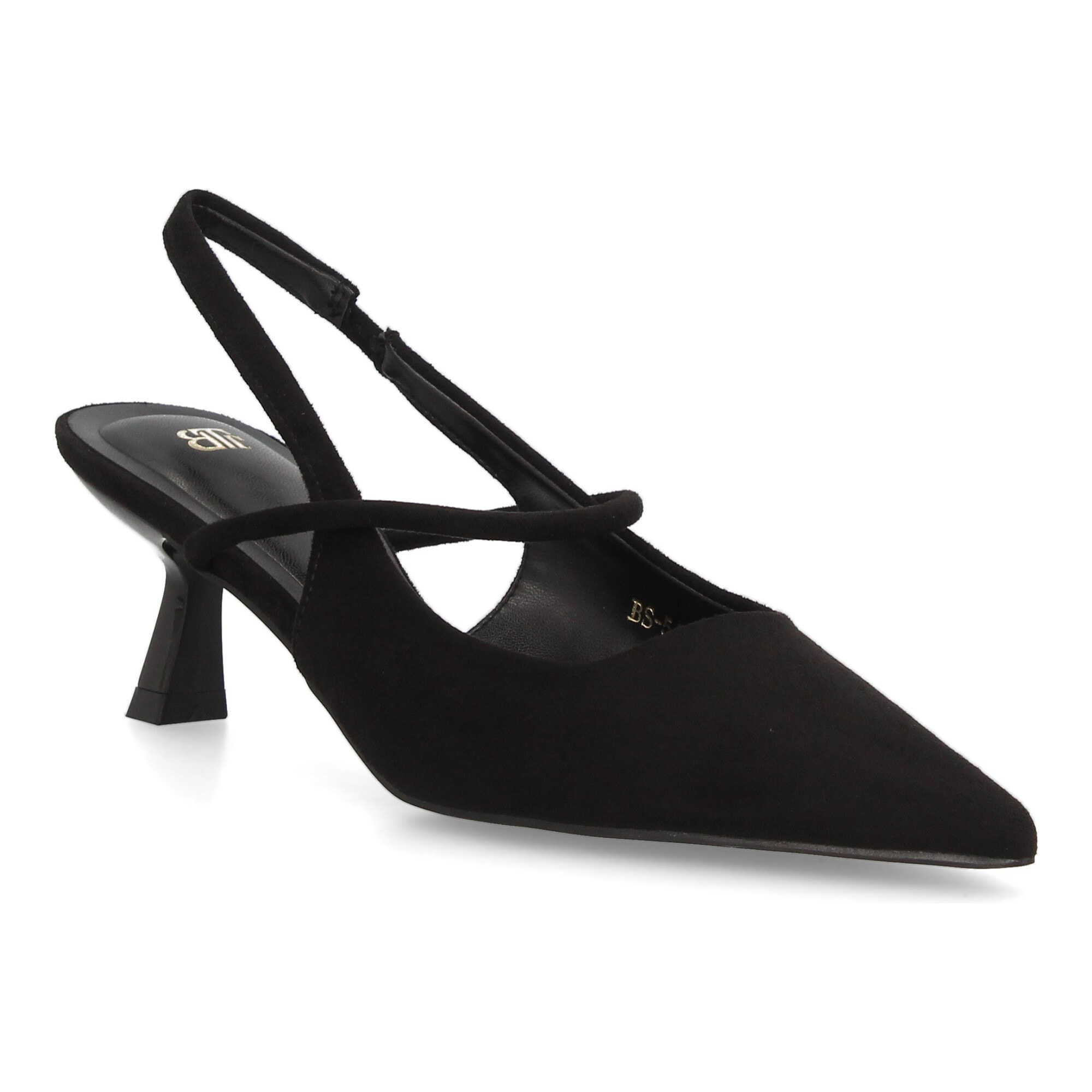 Zapato salón destalonado con tiras