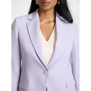 Elena Mirò - Blazer strutturato in cady - Viola