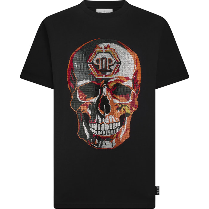 PHILIPP PLEIN T-shirt girocollo a maniche corte SKULL