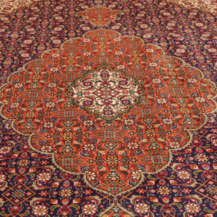 Tapis d'orient au motif oriental, noué à la main, BANET