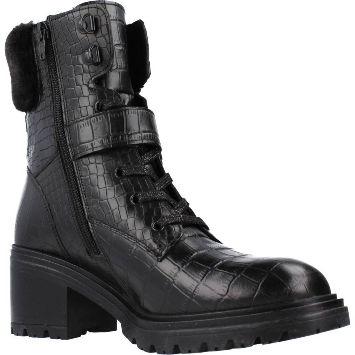 Botines Mujer de la marca GEOX  modelo D DAMIANA C NEGRO