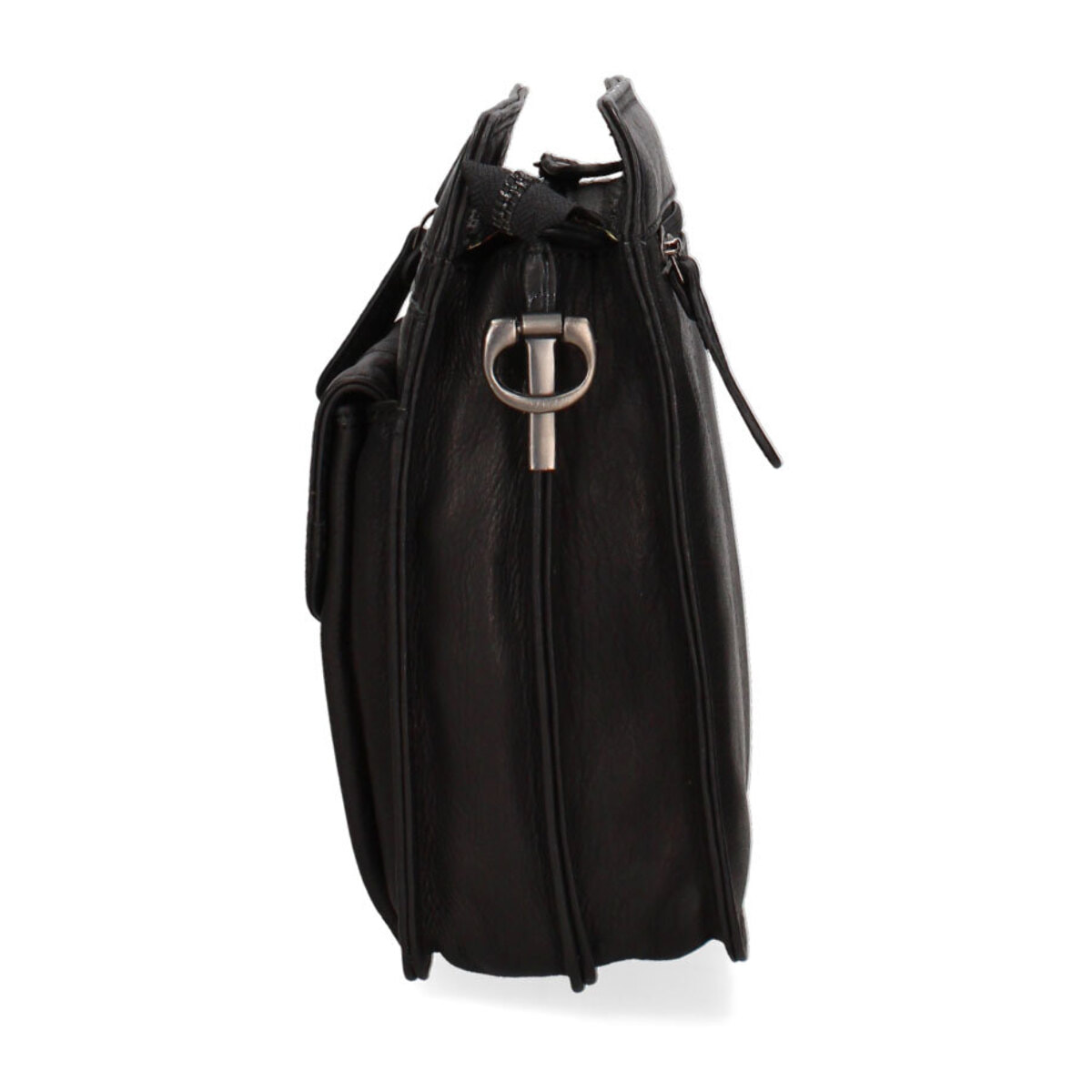 Borsa a tracolla  da uomo In Vera pelle Made in Italy 22,5x18x9 cm