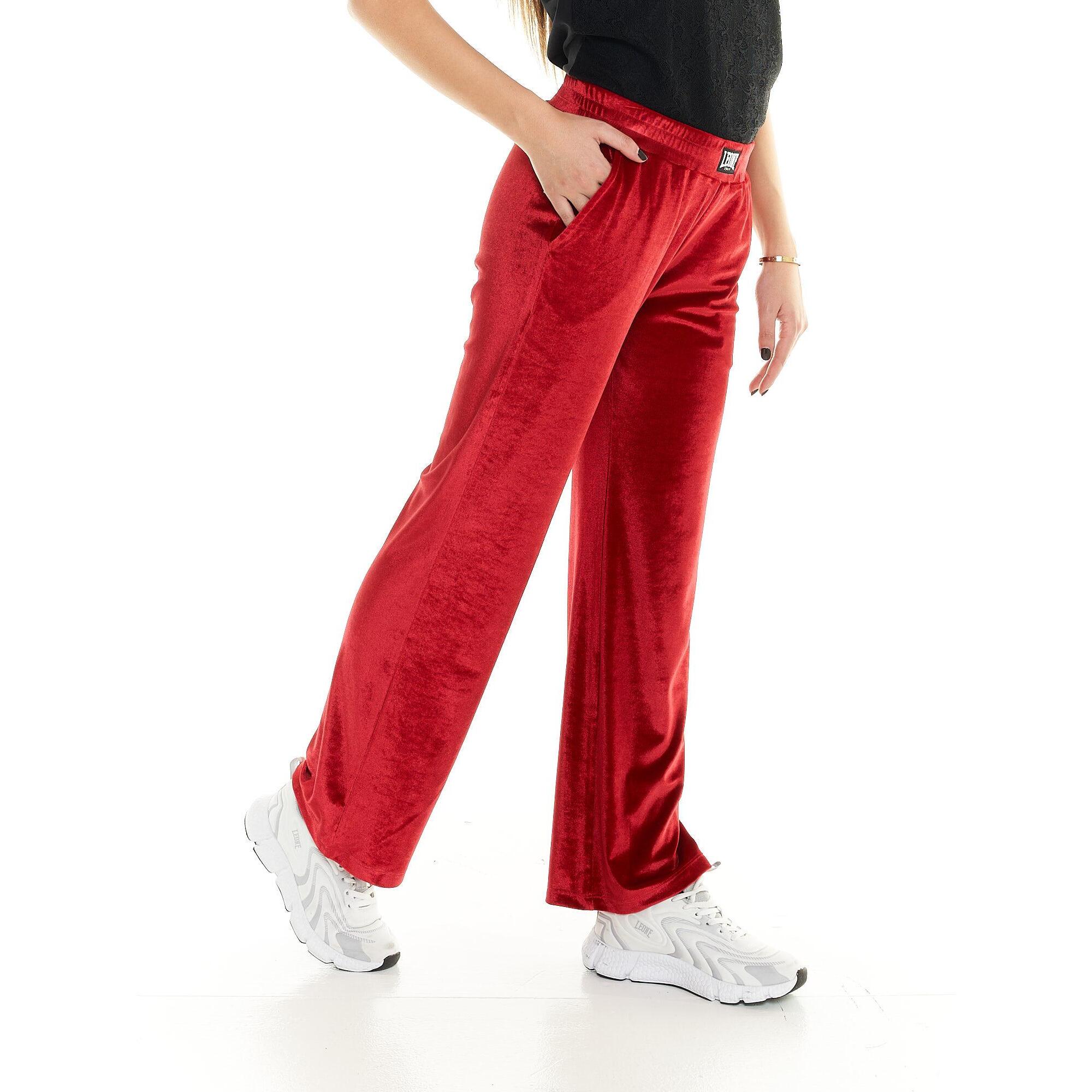 Pantalón de chándal de mujer Leone Scooter de chenilla acampanado