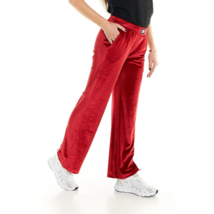 Pantalón de chándal de mujer Leone Scooter de chenilla acampanado