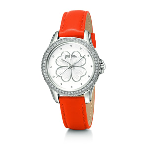Reloj Folli Follie WF15A031SPW Mujer Analogico Cuarzo con Correa de Cuero