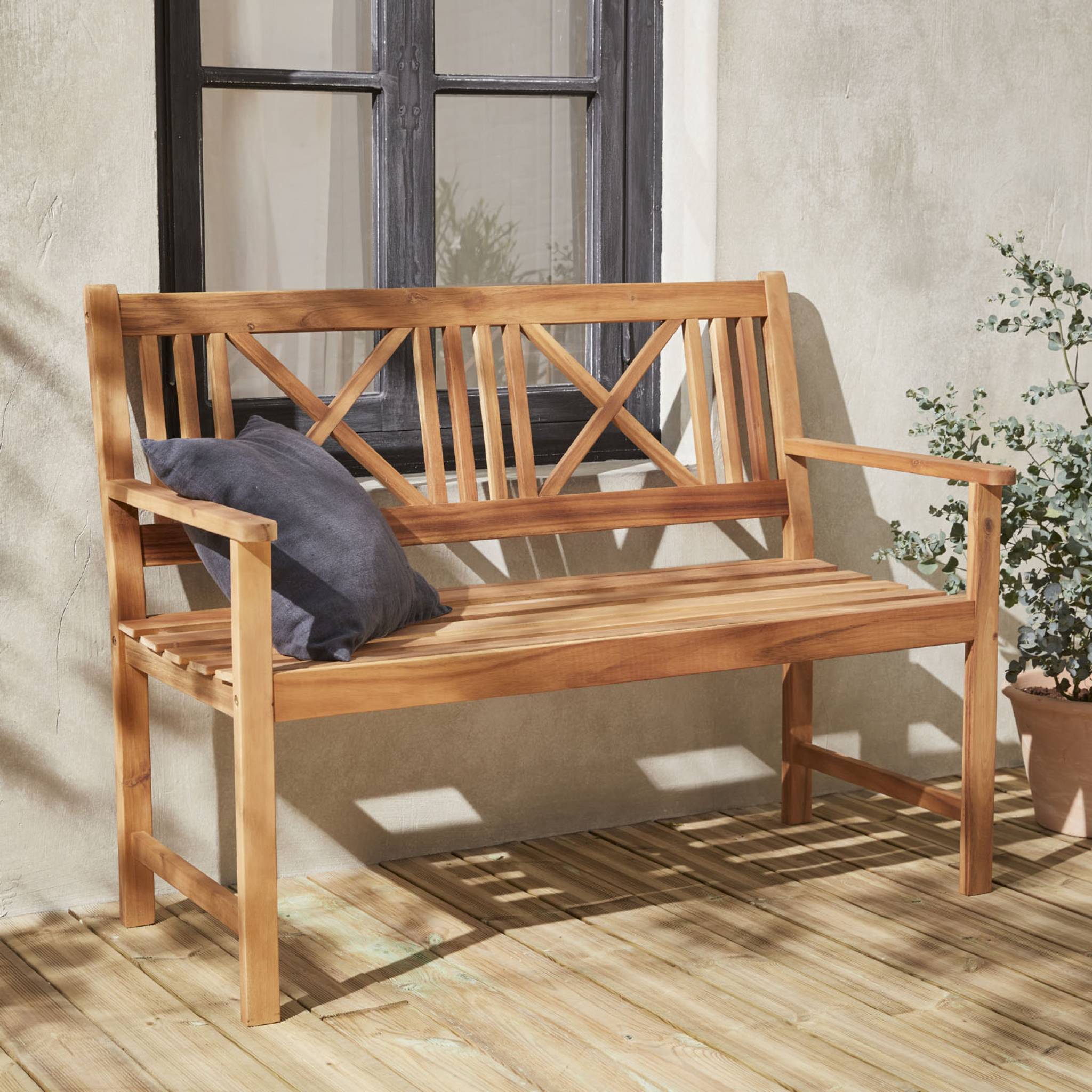 BANC EN BOIS - BANCO - 120x60cm