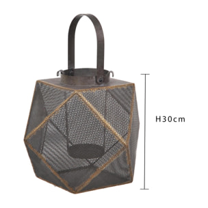 Lanterna - Pezzi 2 - 25,5xH30,5x25,5cm - Bianchi Dino SpA