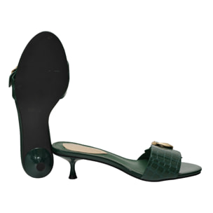 Sandali con accessorio - tacco 5,5 cm