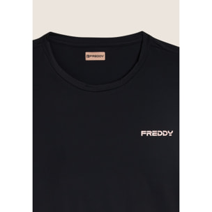 T-shirt jersey quick dry comfort fit con maniche ad aletta