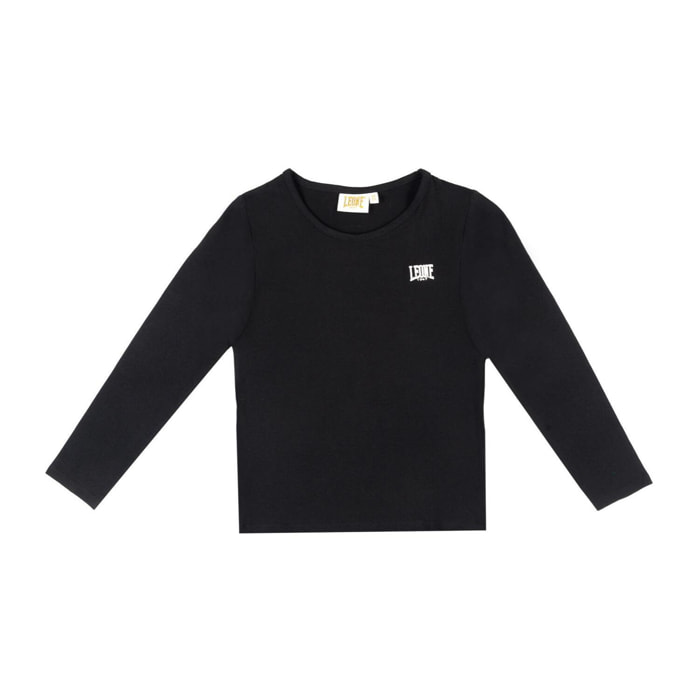 T-shirt a maniche lunghe da bambina 'Relaxed'