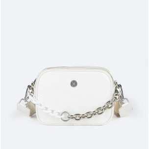 BOLSO SPLASH CROSSBODY CAMERA WHITE