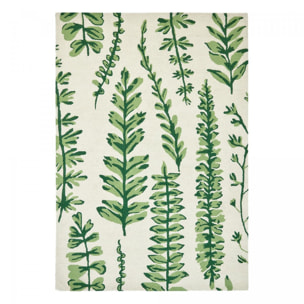 Tapis salon et chambre fait à la main en laine motif floral CEBI