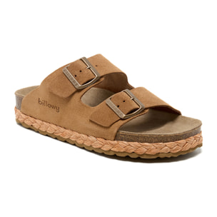 SANDALIA PLATAFORMA BILLOWY MARRON