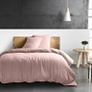 Drap housse - bonnet:30cm 100% gaze de coton rose lotus