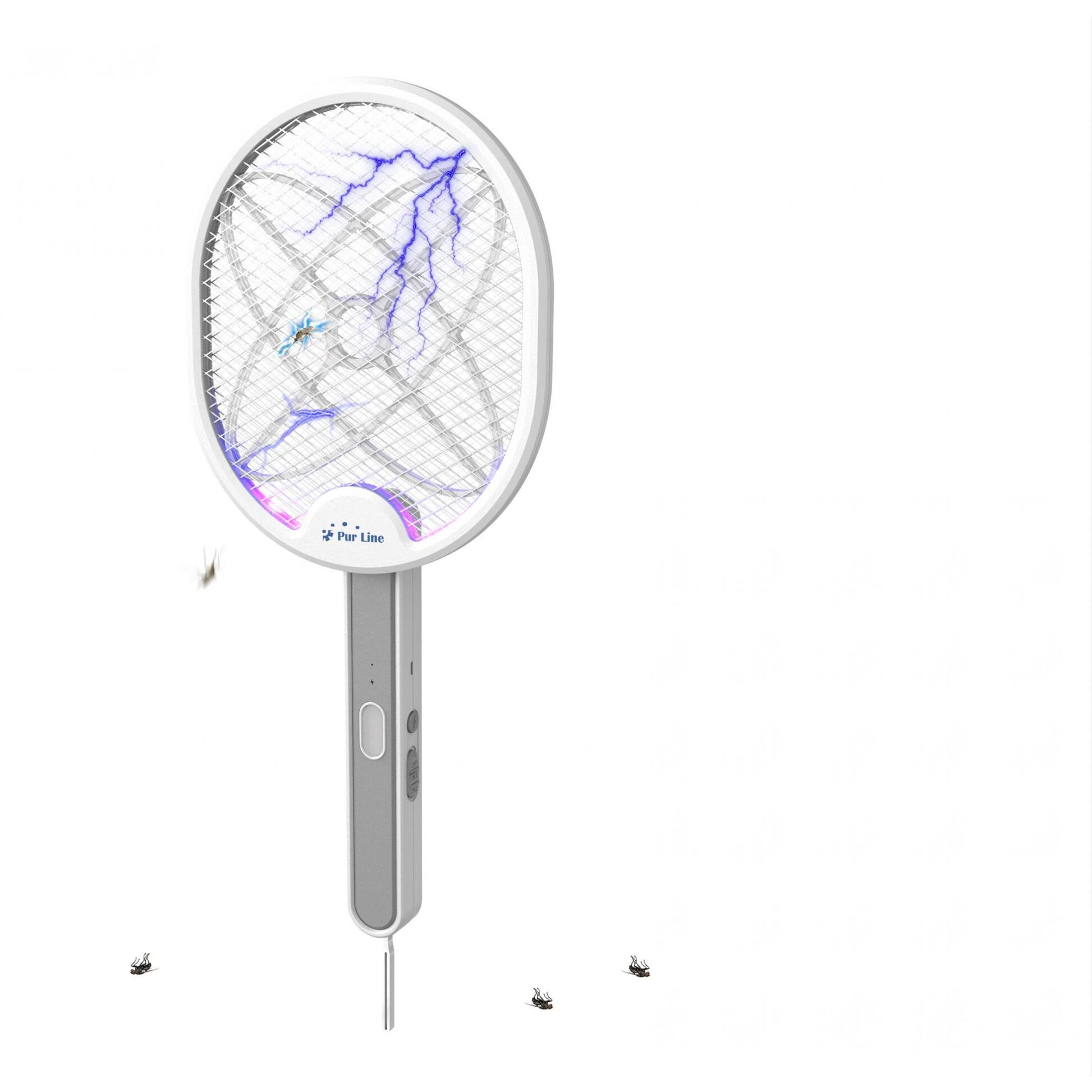 Raqueta multiposición mata insectos con USB ZZAP RACQUET PURLINE