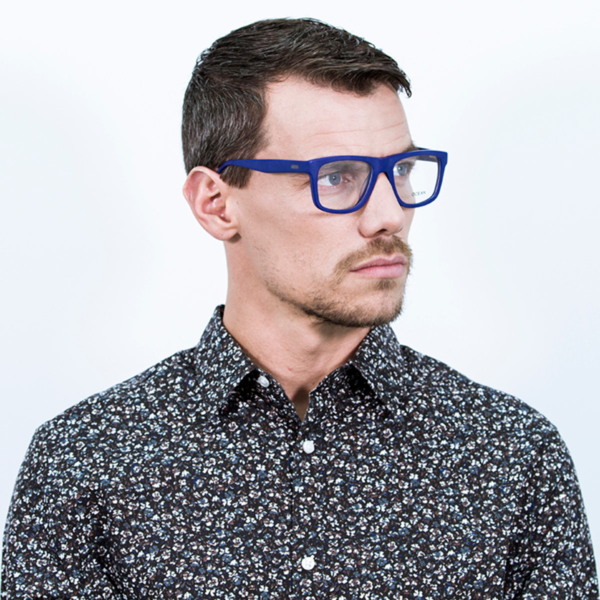 Gafas de sol OCEAN SNOW - Negro mate / Polarizada revo azules
