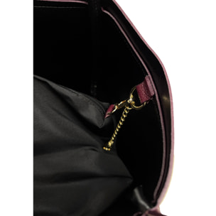Borsa a Mano Elegante da Donna in Pelle Martellata