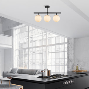 Lámpara de techo - Negro, 60x15 x37