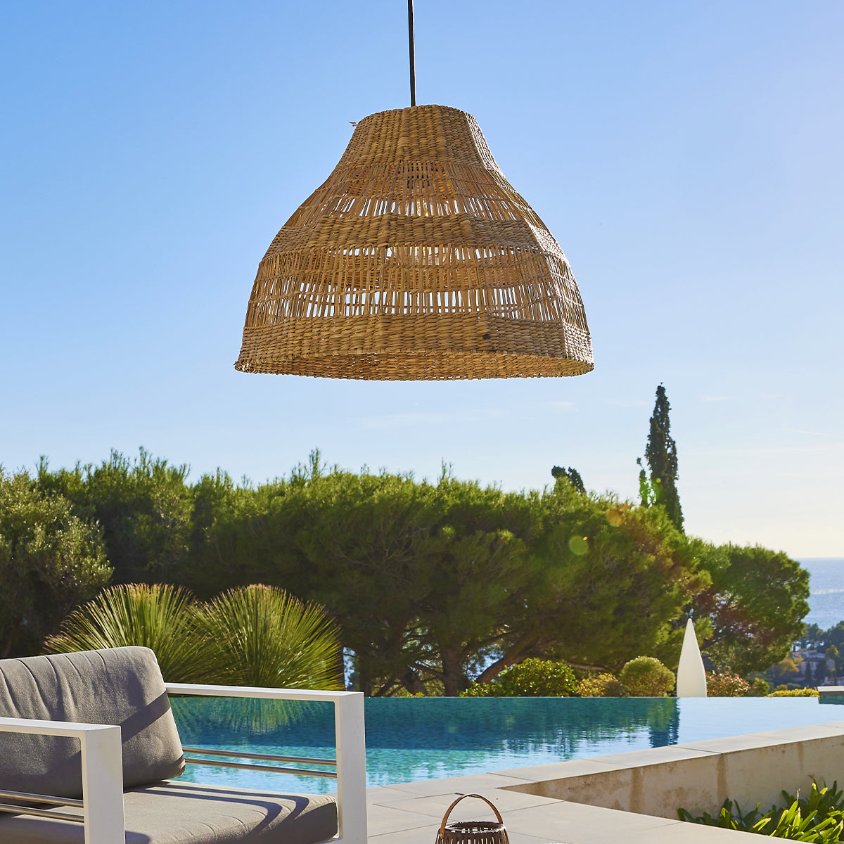 Abat-jour seul MERIDA H34CM