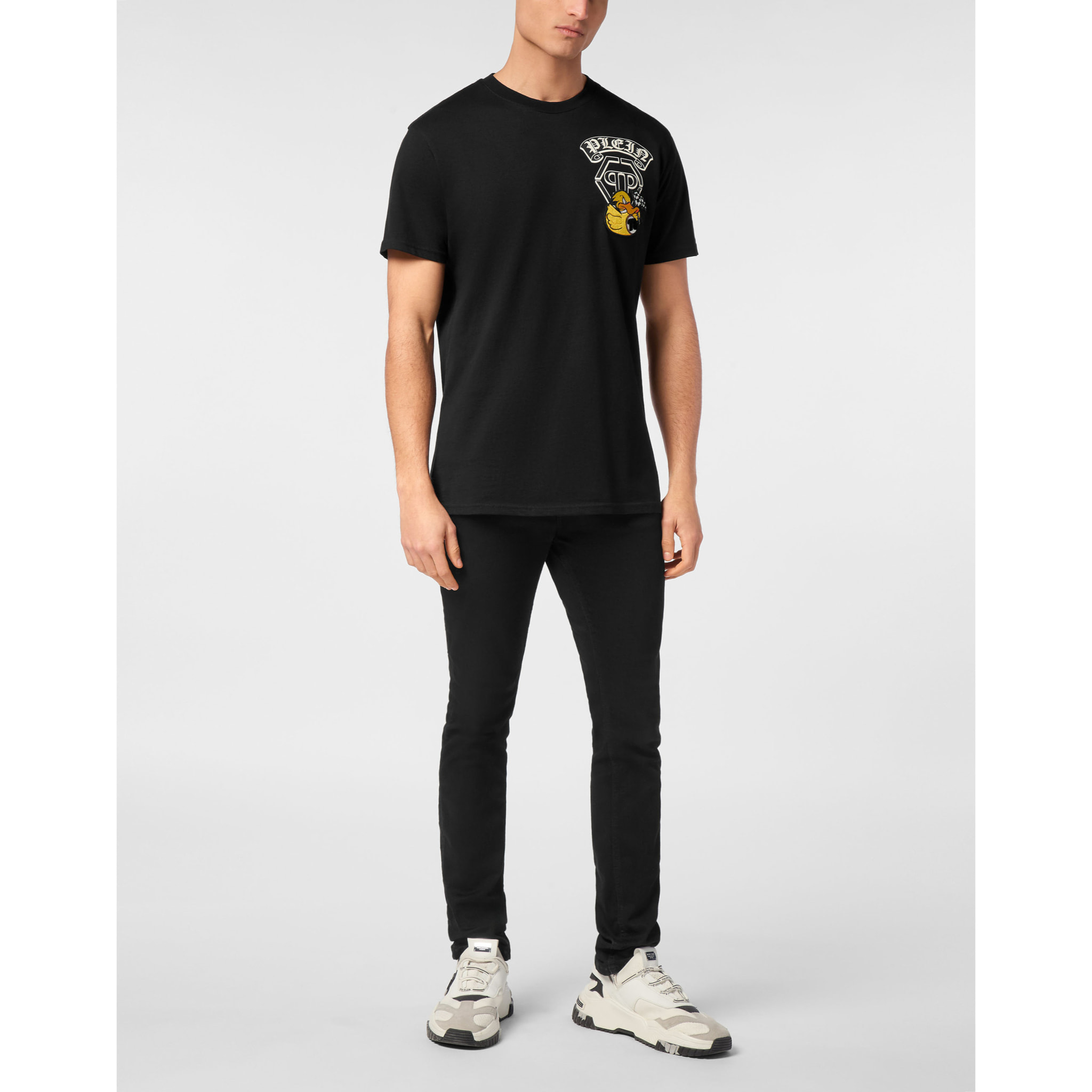 PHILIPP PLEIN T-Shirt Round Neck DUCK