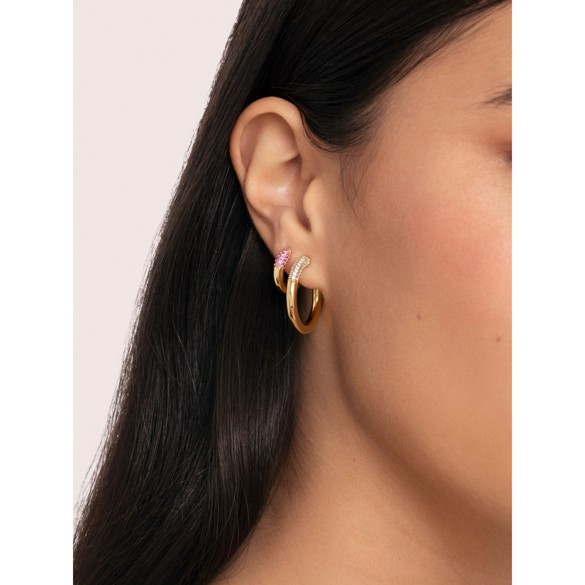 Pendientes Aro Alma Baño Oro