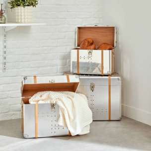 Malles Sky argent 54x33cm