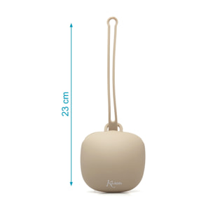 GUARDACHUPETES EN SILICONA BEIGE