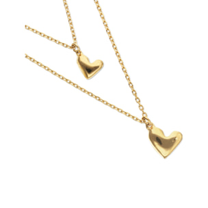 Colgante PÁLPITO DORADO U