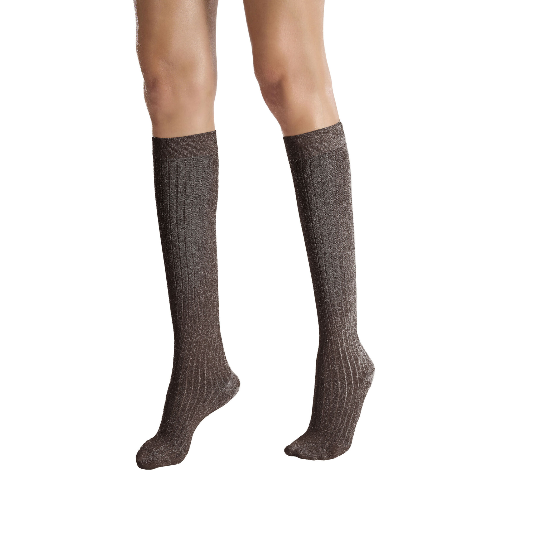Collant Shimmer Rib Knee-Highs