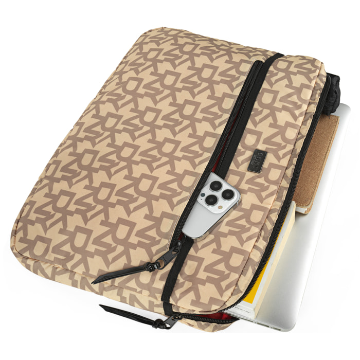 Funda Portátil Dkny Dkny-927 Laptop Case Pebble/Stone