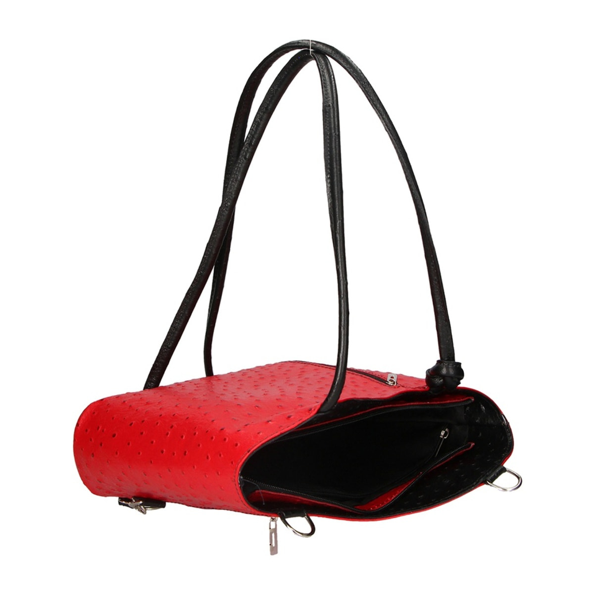 Zaino da donna in vera pelle - Modello Charlotte - 28.0 x 25.0 x 9.0 cm