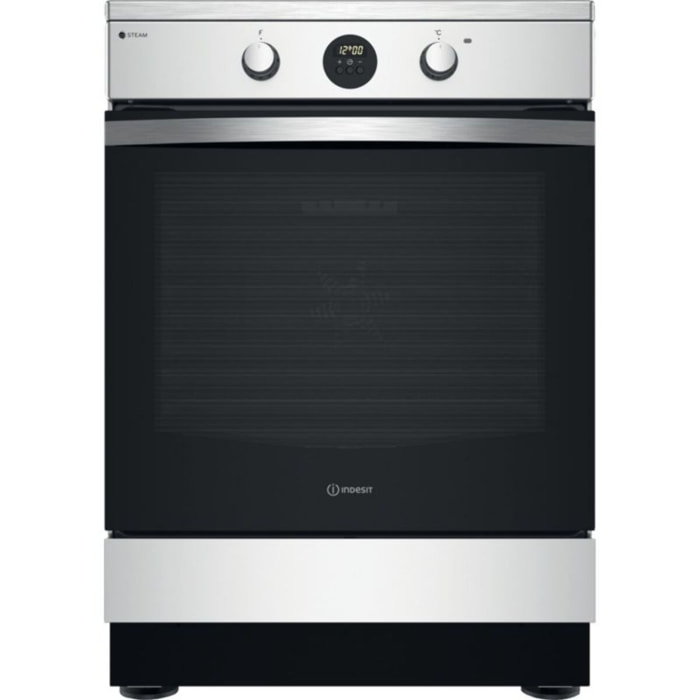 Cuisinière induction INDESIT IS67IQ8CCX/FR Steam