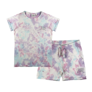 Set “Candyland” Leone 1947 Apparel con t-shirt e shorts. Look giocoso.