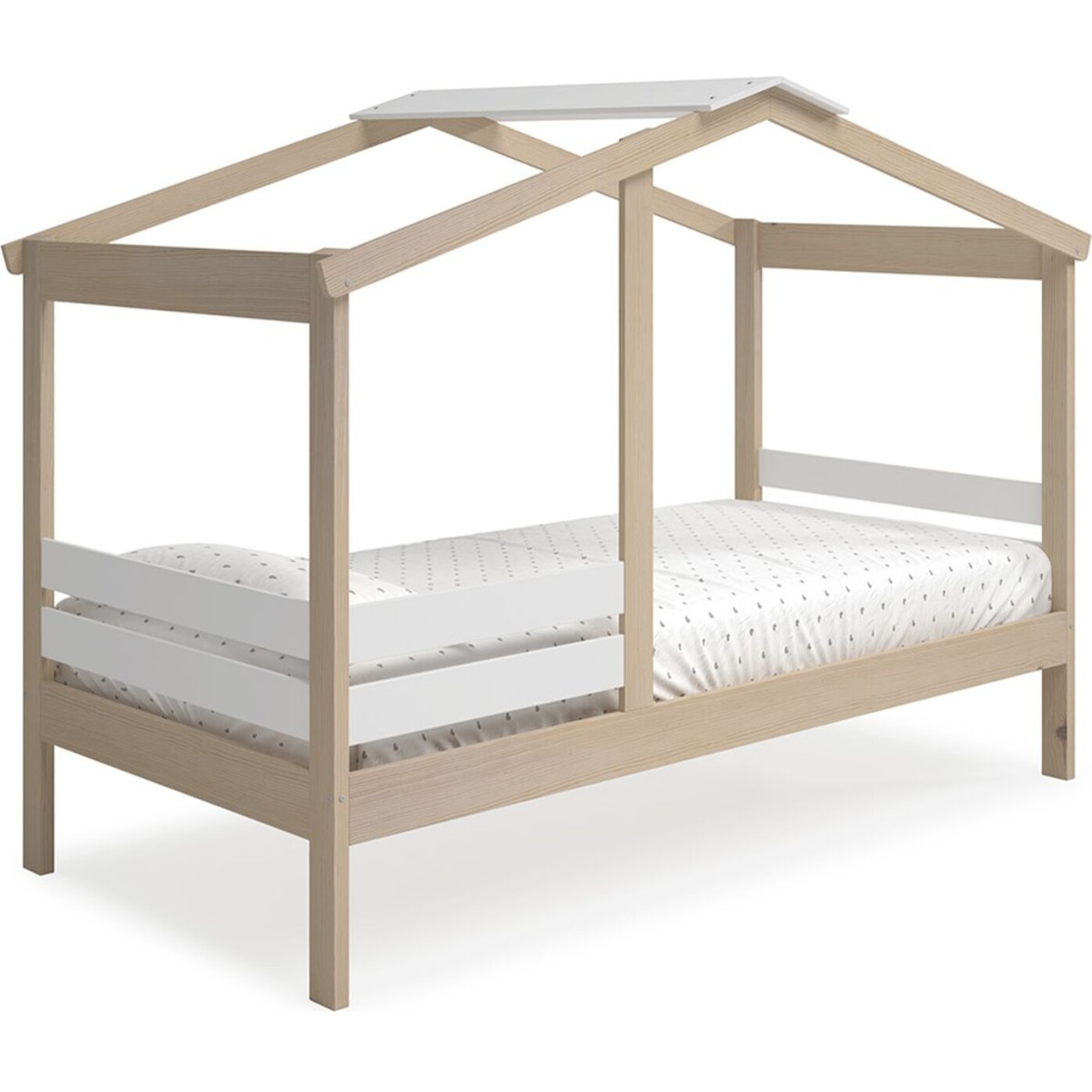 Lit cabane enfant en bois - VIOLETTE