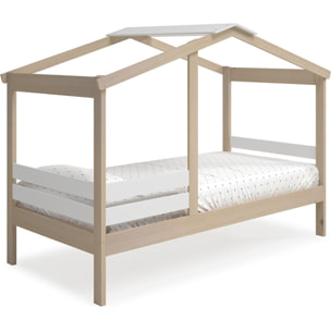 Lit cabane enfant en bois - VIOLETTE