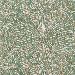 Mantel estampado antimanchas NIKOL VERDE